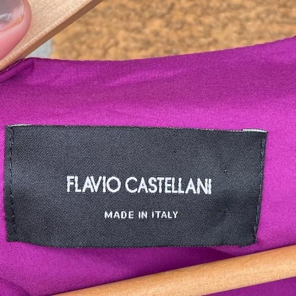 Flavio Castellani Fuchsia bolero jacket 42 - Picture 5 of 9